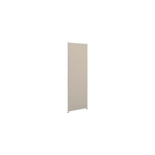 HON Verse Panel, 24"W x 72"H - 24" Width x 72" Height - Steel Frame - Gray