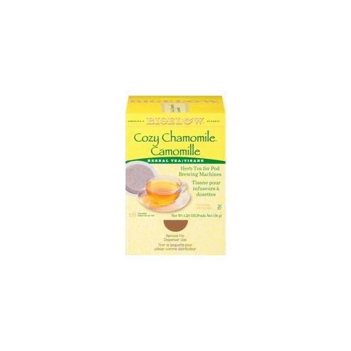 Bigelow Cozy Chamomile Herbal Tea Pods - Herbal Tea - Cozy Chamomile Herb - 1.9 oz - 108 Teabag - GMO Free - Kosher - 6 Box