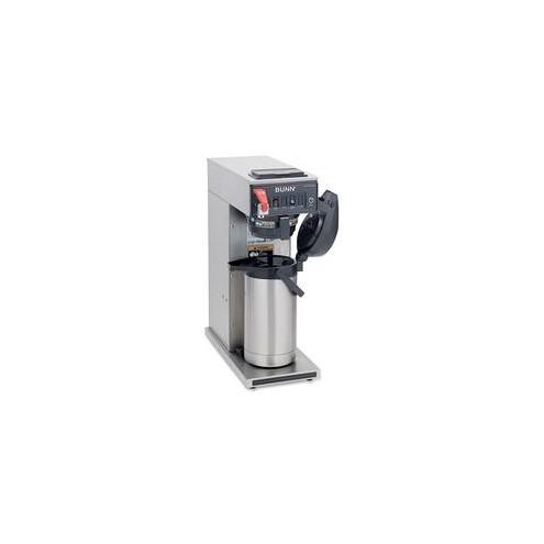 BUNN Airpot Coffee Brewer - 1370 W - 1 Cup(s) - Single-serve - Timer - Stainless Steel