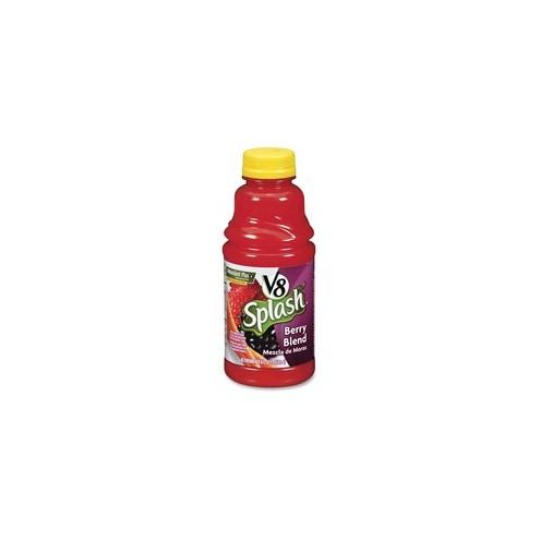 V8 Splash Fruit Juice - Berry Flavor - 16 fl oz (473 mL) - 12 / Carton