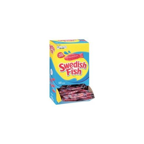 Cadbury Swedish Fish Soft Candy - Individually Wrapped - 2.91 lb - 240 / Box