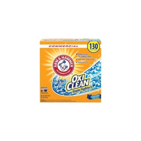 OxiClean Powder Detergent - Powder - 160 oz (10 lb) - 3 / Carton - Orange