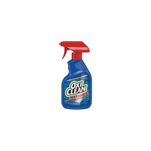 OxiClean Max Force Stain Remover - Spray - 12 fl oz (0.4 quart) - 12 / Carton - Blue