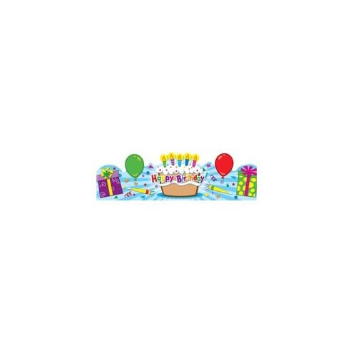 Carson Dellosa Education Star Student Crowns - Happy Birthday Preprinted - 30/Pack - Assorted