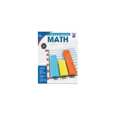 Carson Dellosa Education Grade 2 Applying the Standards Math Workbook Printed Book - Book - Grade 2