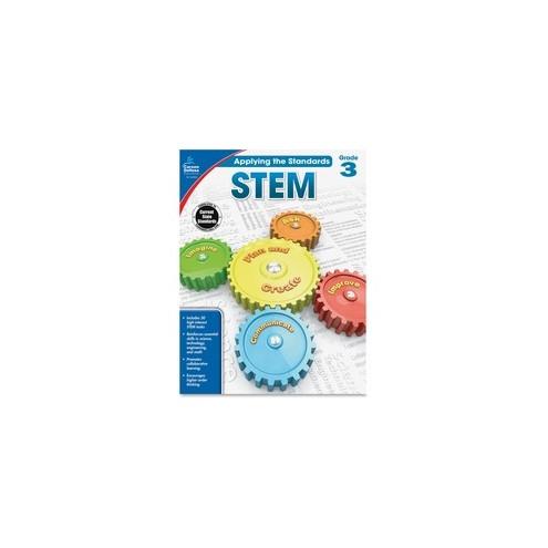 Carson Dellosa Education Grade 3 Applying the Standards STEM Workbook Printed Book - Book - Grade 3