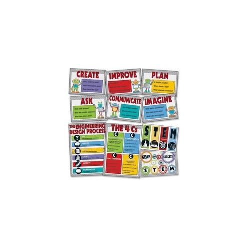 Carson Dellosa Education STEM Bulletin Board Set - Theme/Subject: Learning - Skill Learning: Creativity, Problem Solving, Leaders - 10 Pieces - 5-11 Year