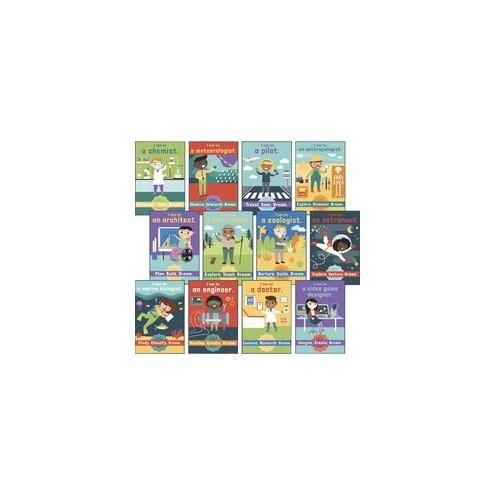 Carson Dellosa Education STEAM Careers Bulletin Board Set - Theme/Subject: Learning - Skill Learning: Science, Technology, Engineering, Art, Mathematics - 5-11 Year