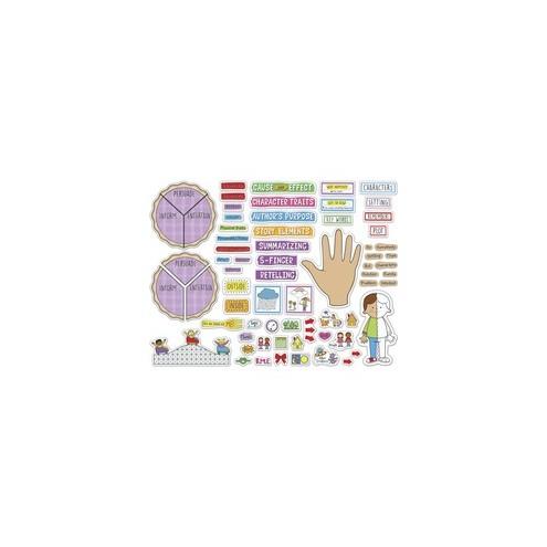 Carson Dellosa Education Easy Anchor Charts: Reading Comprehension Bulletin Board Set Grade K-3 - Skill Learning: Creativity, Coordination, Language, Reading - 5-9 Year