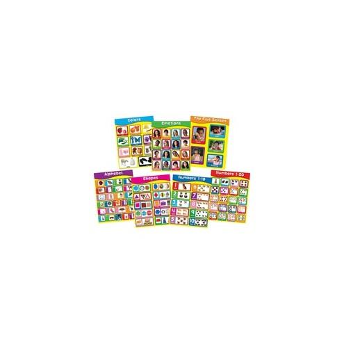 Carson Dellosa Education Early Childhood Learning Charlet Set - 17" Width x 22" Height