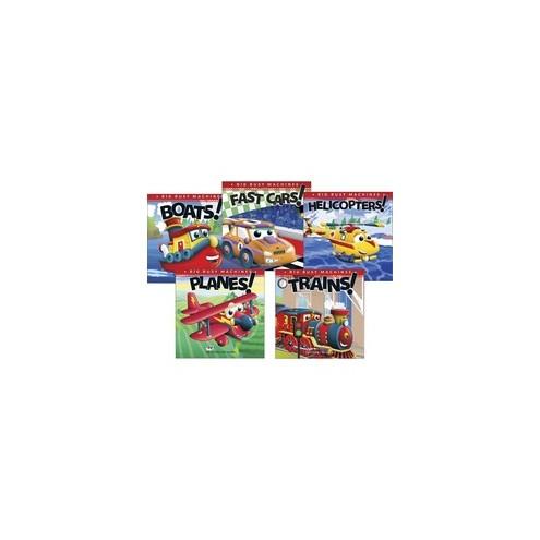 Rourke Educational Big Busy Machines Board Book Set Printed Book - Book