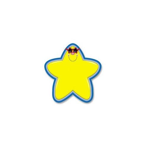 Carson Dellosa Education Star Die-cut Cutouts - 36 (Star) Shape - 5.25" Height x 5.25" Width - Yellow, Blue - 1 Pack