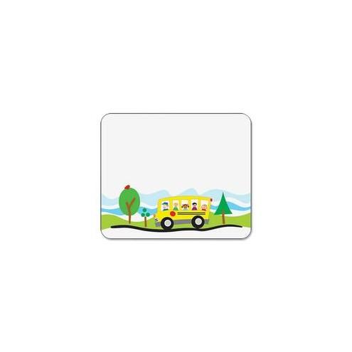 Carson Dellosa Education School Bus Name Tags - 2.50" Length x 3" Width - 40 / Pack - Assorted