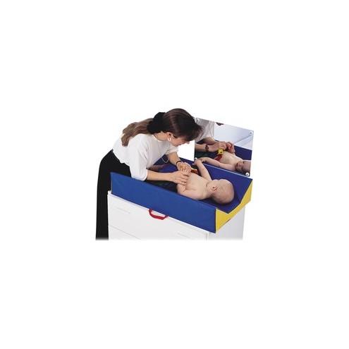 Children's Factory Baby Changer - 29" Length x 18" Width x 6" Thickness - Rectangle - Angled Design - Assorted