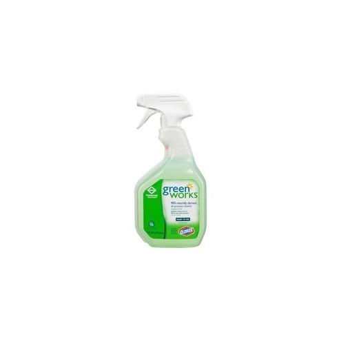 Green Works All-Purpose Cleaner - Spray - 32 fl oz (1 quart) - 216 / Bundle - Green