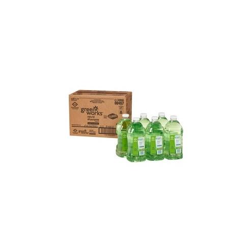 Green Works All-Purpose Cleaner Refill - Liquid - 64fl oz - 6 / Carton - Refill