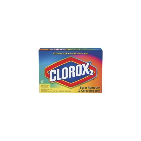 Clorox 2 Stain Remover & Color Booster - Powder - 49.20 oz (3.07 lb) - 4 / Carton - Multi