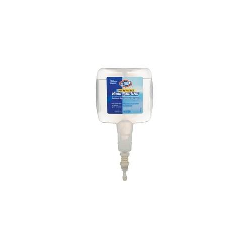 Clorox Hand Sanitizer Touchless Dispenser Refill - 33.8 fl oz (1000 mL) - Touchless Dispenser - Kill Germs - Hand - Clear - 4 / Carton
