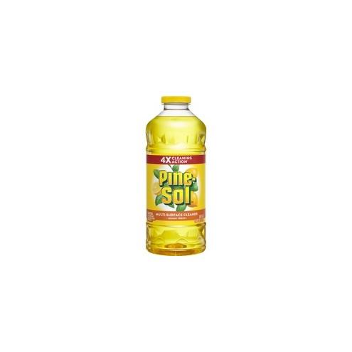 Pine-Sol All Purpose Cleaner - Concentrate Liquid - 60 fl oz (1.9 quart) - Lemon Fresh Scent - 192 / Bundle - Yellow