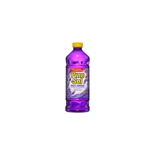 Pine-Sol All Purpose Cleaner - Concentrate Liquid - 48 fl oz (1.5 quart) - Lavender Scent - 240 / Bundle - Purple