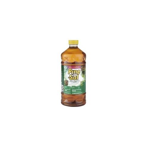 Pine-Sol Multi-surface Cleaner - Concentrate Liquid - 60 fl oz (1.9 quart) - Pine Scent - 192 / Bundle - Amber