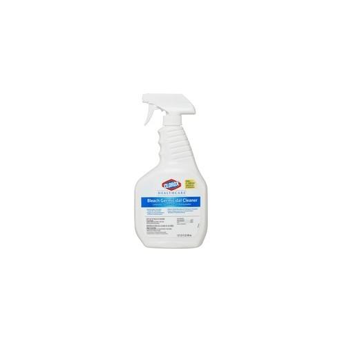 Clorox Healthcare Bleach Germicidal Cleaner Spray - Ready-To-Use Spray - 32 fl oz (1 quart) - 180 / Bundle - White