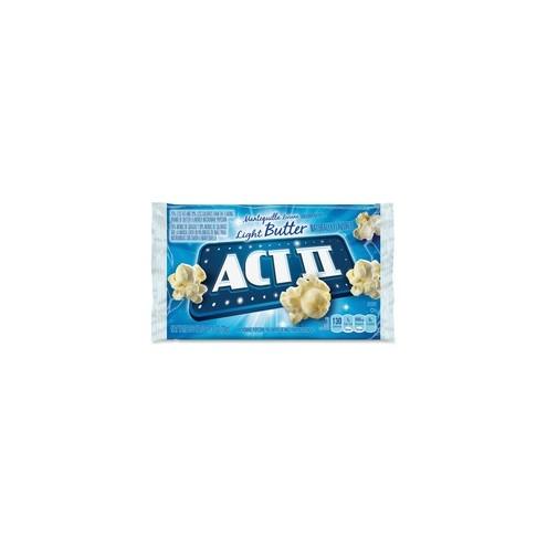Act II Microwave Popcorn Bulk Box - Microwavable - Light Butter - 2.75 oz - 36 / Carton