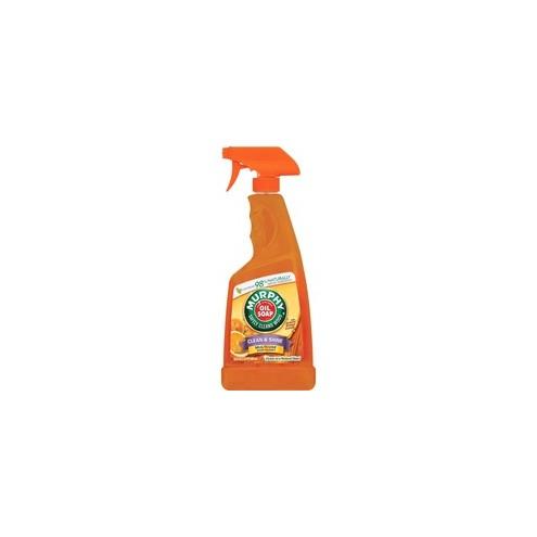 Murphy Oil Soap Wood Cleaner - Ready-To-Use Spray - 22 fl oz (0.7 quart) - Fresh Orange Scent - 1 Bottle - Orange