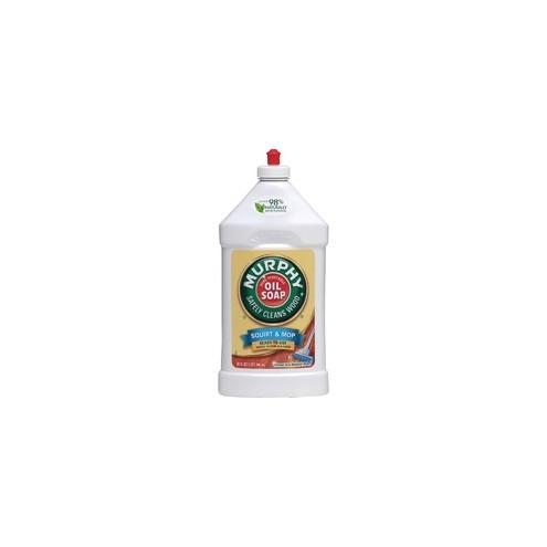 Murphy Squirt/Mop Murphy Oil Soap - Ready-To-Use Oil - 32 fl oz (1 quart) - 6 / Carton - Tan