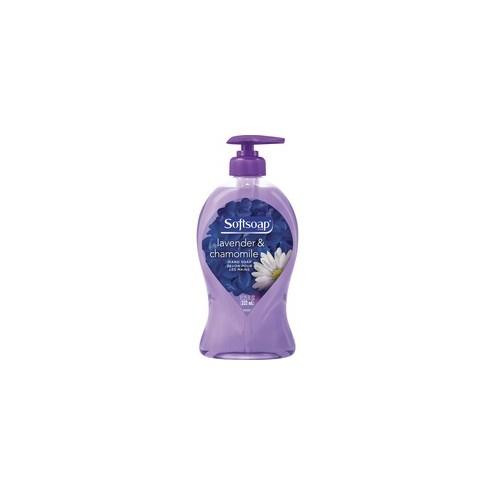 Softsoap Lavender Hand Soap - Lavender & Chamomile Scent - 11.3 fl oz (332.7 mL) - Pump Bottle Dispenser - Hand, Skin - Purple - 6 / Carton