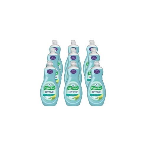 Palmolive Soft Touch Ultra Dish Soap - 20 fl oz (0.6 quart) - Aloe & Citrus Scent - 9 / Carton - Clear