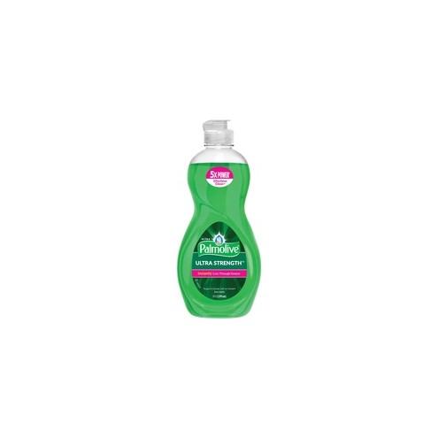 Palmolive Ultra Strength Liquid Dish Soap - Concentrate Liquid - 10 fl oz (0.3 quart) - 16 / Carton - Green