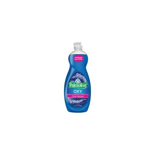 Palmolive Ultra Palmolive Oxy Degreaser - Concentrate Liquid - 32.5 fl oz (1 quart) - 9 / Carton - Blue