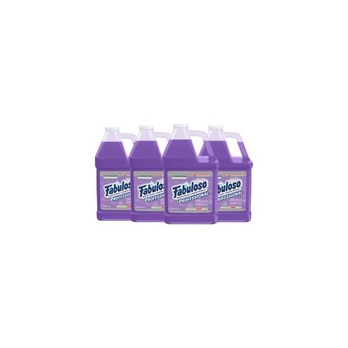 Fabuloso Professional All Purpose Cleaner & Degreaser - Concentrate Liquid - 128 fl oz (4 quart) - Lavender Scent - 4 / Carton - Purple