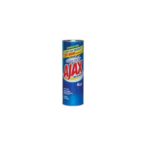 AJAX Bleach Powder Cleanser - Powder - 28 oz (1.75 lb) - 12 / Carton - Blue