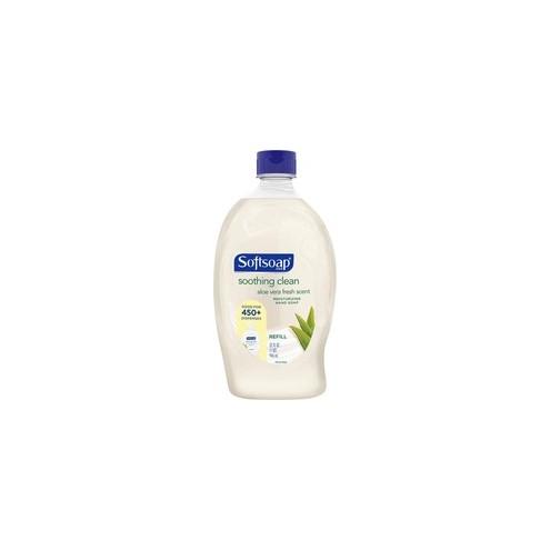 Softsoap Aloe Vera Hand Soap - Aloe Vera Scent - 32 fl oz (946.4 mL) - Bottle Dispenser - Bacteria Remover, Dirt Remover - Hand - White - Anti-bacterial, Moisturizing - 1 Each