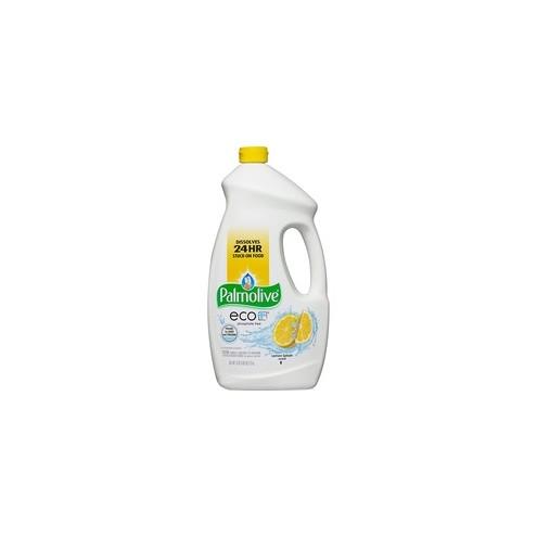 Palmolive Eco Gel Dishwasher Detergent - Lemon Splash - Phosphate-free - Gel - 75 oz (4.69 lb) - Lemon Scent - 6 / Carton