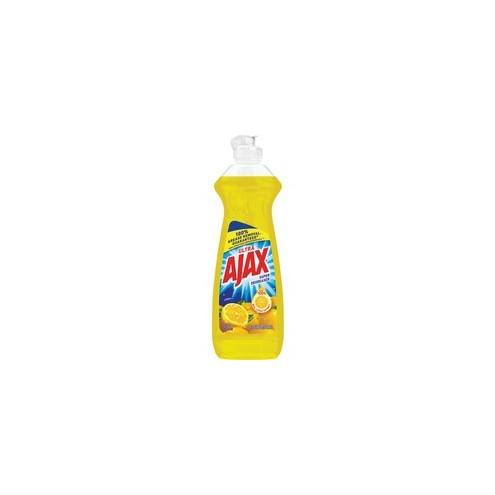 AJAX Lemon Super Degreaser - Liquid - 12.6 fl oz (0.4 quart) - Lemon Scent - 20 / Carton - Yellow