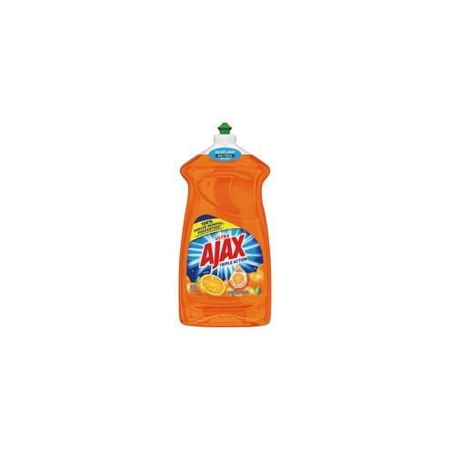 AJAX Ultra Triple Action Liquid Dish Soap - Liquid - 52 fl oz (1.6 quart) - Orange Scent - 1 Each