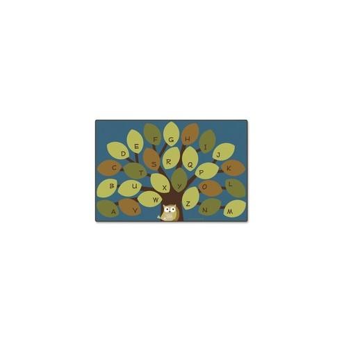 Carpets for Kids Owl-phabet Tree Woodland Rug - 108" Length x 72" Width - Rectangle