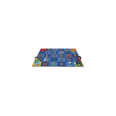 Carpets for Kids A to Z Animals Area Rug - Area Rug - 12 ft Length x 90" Width - Rectangle