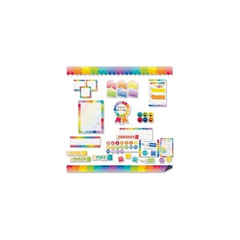 Creative Teaching Press Painted Design Bulletin Board Sets - Fun, Learning Theme/Subject - Multicolor - 1 Set