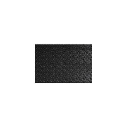 Crown Industrial Deck Plate Anti-Fatigue Mat Vinyl 24 x 36 Black