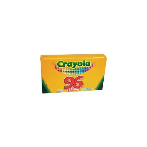 Crayola Built-in Sharpener 96 Count Crayons - Assorted - 96 / Box