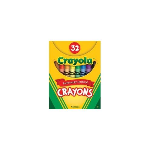 Crayola Tuck Box 32 Crayons - Assorted - 32 / Pack