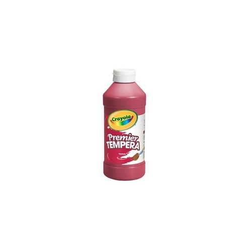 Crayola 16 oz. Premier Tempera Paint - 16 oz - 1 Each - Red