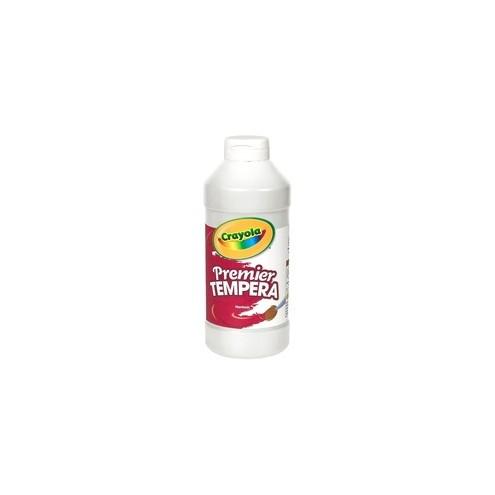 Crayola 16 oz. Premier Tempera Paint - 16 oz - 1 Each - White