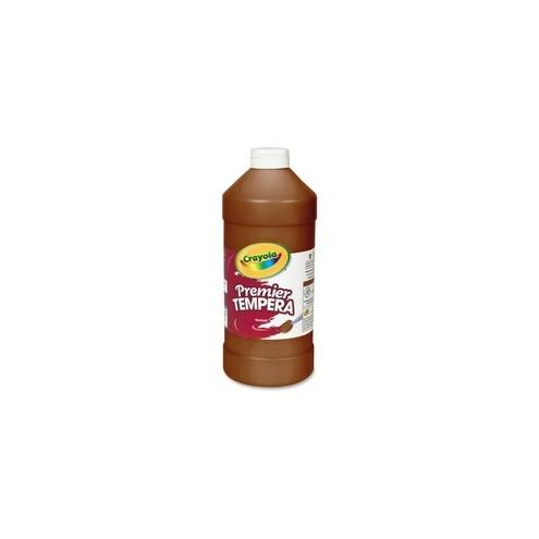 Crayola 32 oz. Premier Tempera Paint - 2 lb - 1 Each - Brown