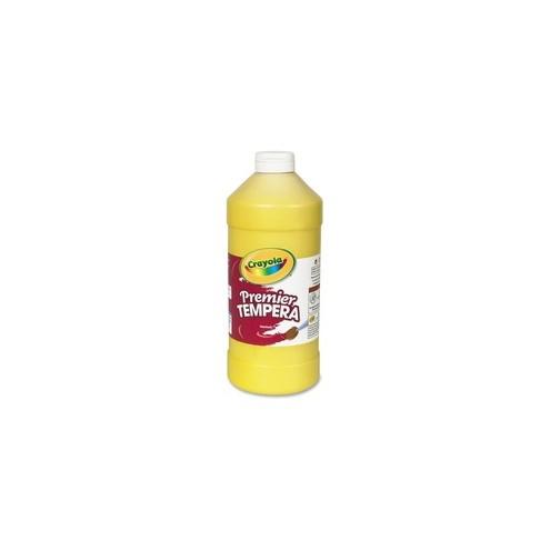 Crayola Premier Tempera Paint - 2 lb - 1 Each - Yellow