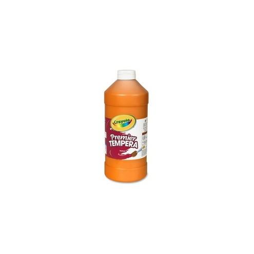 Crayola 32 oz. Premier Tempera Paint - 2 lb - 1 Each - Orange